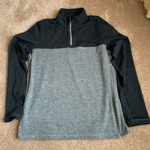 MARINE LAYER SPORT 1/4 Zip Poly Blend Pullover Sz M